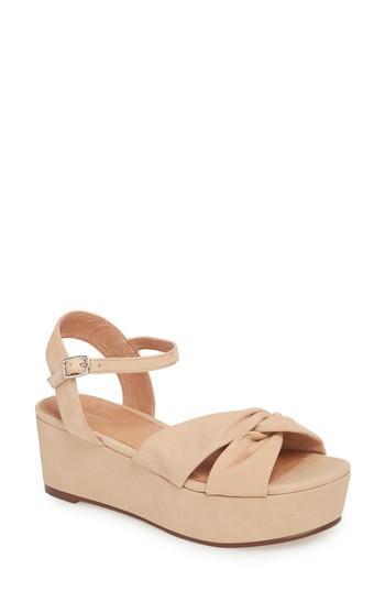 Women's Caslon Ryder Platform Sandal M - Beige