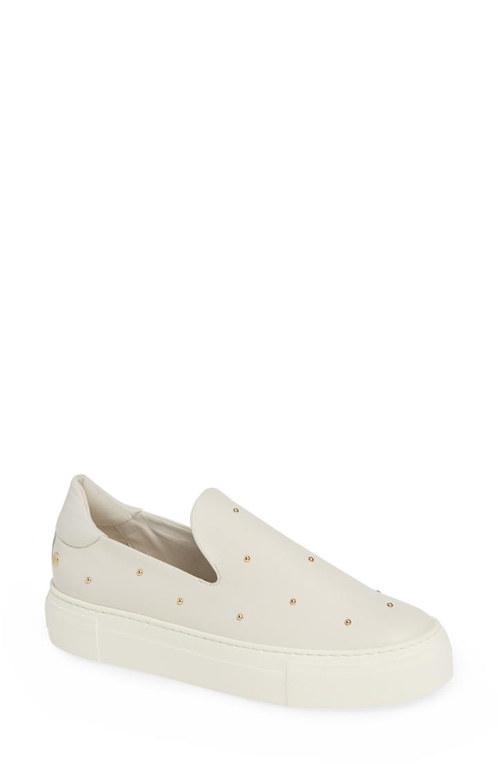 Women's Agl Studded Slip-on Sneaker Us / 35eu - White