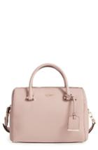 Kate Spade New York Cameron Street Large Lane Leather Satchel - Beige
