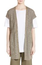 Women's Lafayette 148 New York Knit Hemp Blend Vest