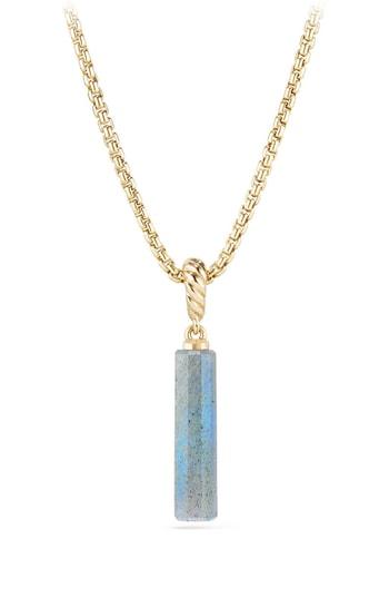 Women's David Yurman Barrel Charm With 18k Gold
