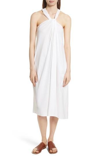 Women's Vince Twist Front Dress - White