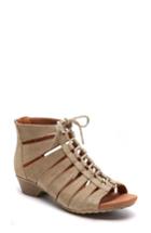 Women's Rockport Cobb Hill 'gabby' Lace-up Sandal .5 W - Beige