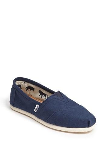 Women's Toms 'classic' Canvas Slip-on M - Blue
