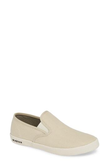 Women's Seavees Baja Standard Slip-on Sneaker M - Ivory