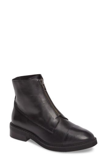 Women's Seychelles Bleeker Front Zip Bootie M - Black
