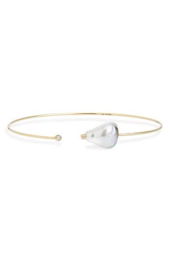 Women's Mizuki Diamond & Pearl Bracelet