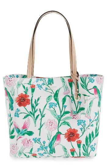 Kate Spade New York Harding Street - Jardin Small Riley Tote - Ivory