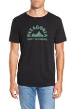 Men's Patagonia Geologers Organic Cotton T-shirt, Size - Black