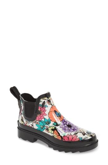 Women's Sakroots Rhyme Waterproof Rain Boot M - Pink
