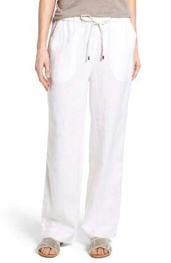 Women's Chaus Linen Drawstring Pants