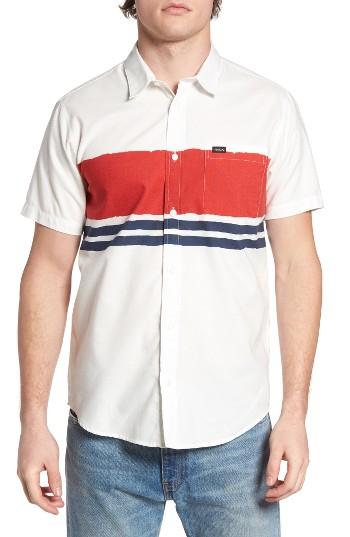Men's Rcva That'll Do Bar 2 Woven Shirt - White