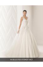 Women's Rosa Clara Octubre Lace & Tulle Ballgown, Size In Store Only - Ivory