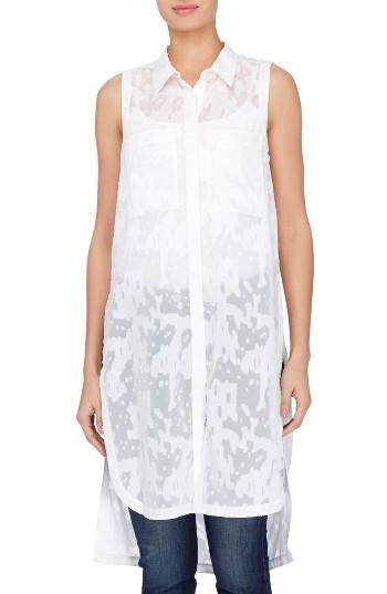 Women's Catherine Catherine Malandrino Annabella Burnout Tunic
