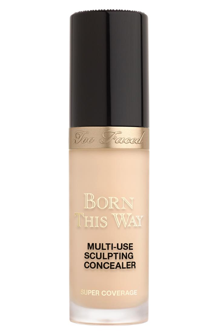Too Faced Born This Way Super Coverage Multi-use Sculpting Concealer .5 Oz - Nude