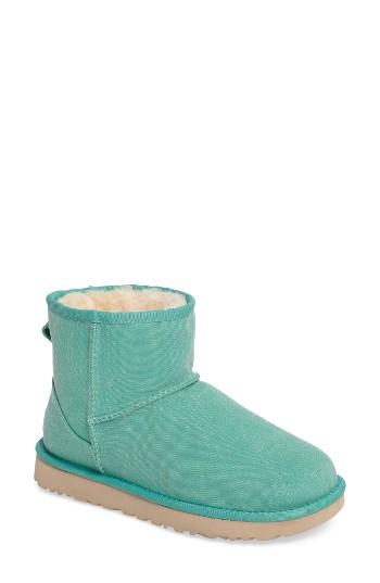 Women's Ugg Classic Mini Ii Bootie M - Green