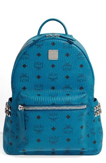Mcm Small Stark Side Stud Backpack -