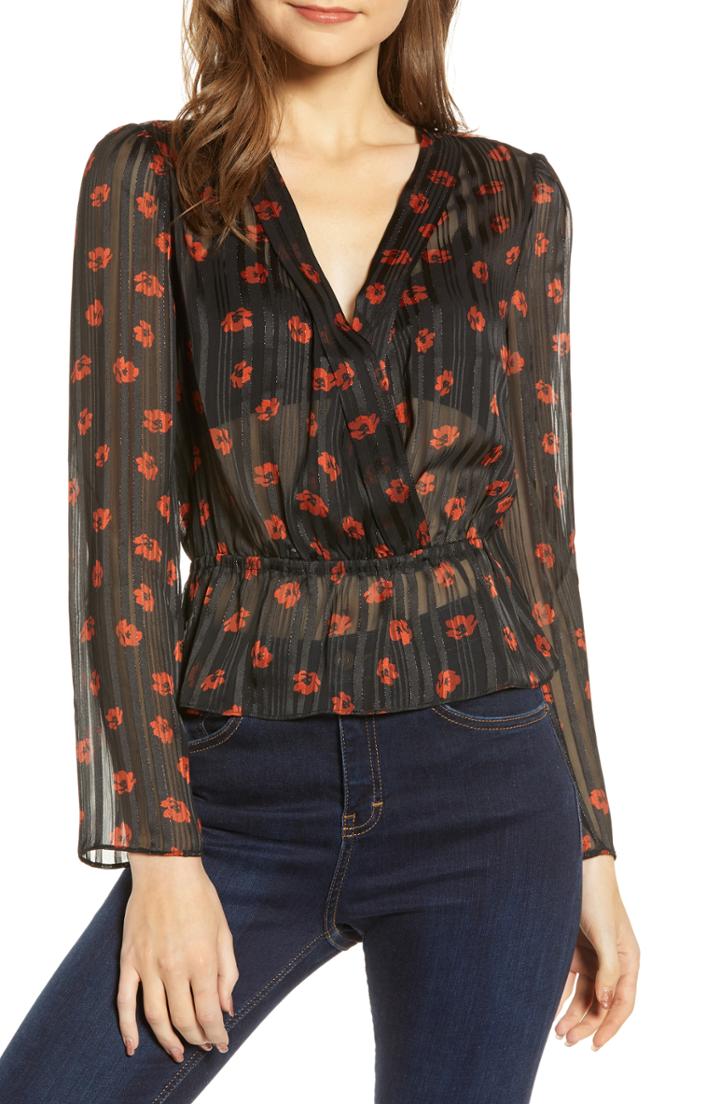 Women's Wayf Virginia Peplum Top