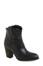 Women's Frye 'ilana' Short Western Boot .5 M - Black