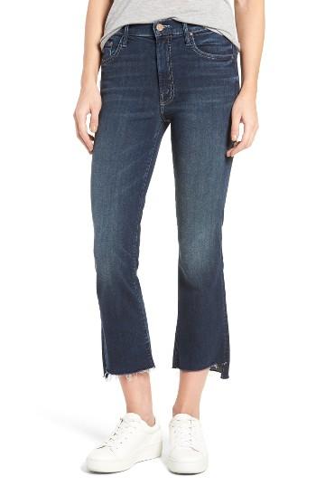 Women's Mother The Insider Step Hem Crop Bootcut Jeans