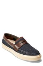 Men's Cole Haan Pinch Weekend Lx Penny Loafer M - Blue