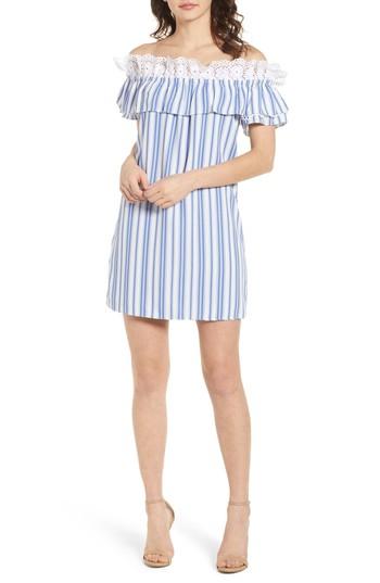 Women's Misa Los Angeles Carina Linen Dress - Blue