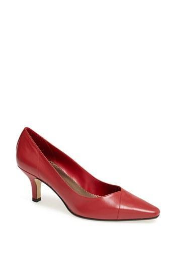 Bella Vita 'wow' Kitten Heel Pump Red
