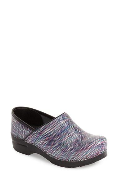 Women's Dansko 'professional' Clog .5-6us / 36eu M - Purple