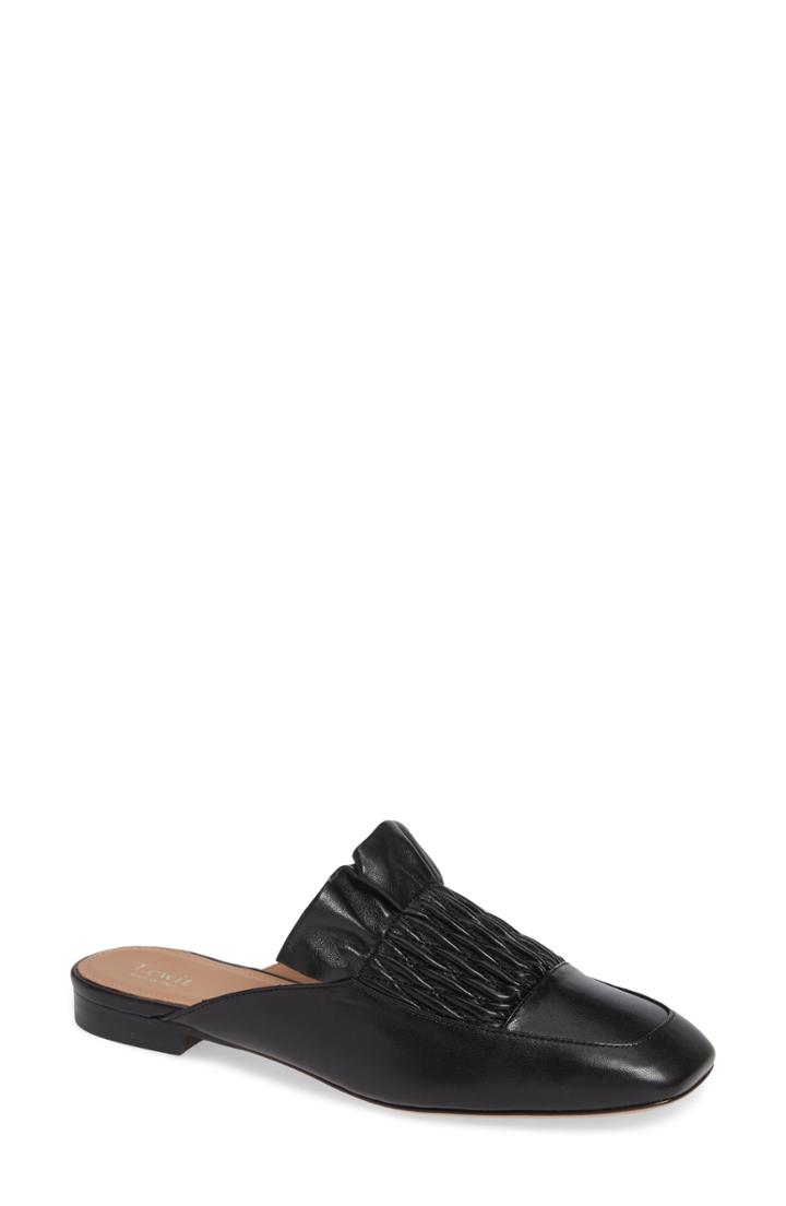 Women's Lewit Serena Ruffled Loafer Mule Us / 36eu - Black