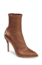 Women's Badgley Mischka Meg Stretch Bootie M - Brown
