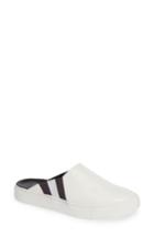 Women's Jane And The Shoe Lora Sneaker Mule M - White