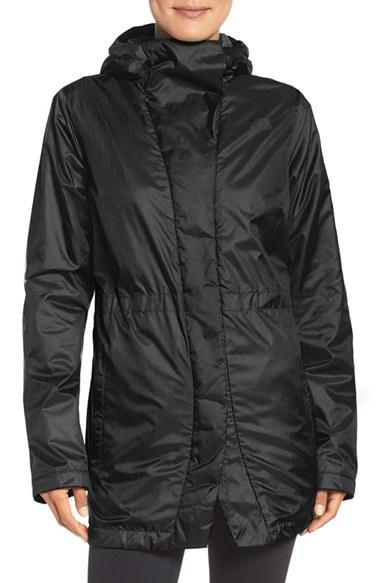 Women's The North Face Rissy Pitaya Wind Resistant Parka - Black