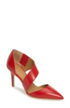 Women's Calvin Klein 'gella' Pointy Toe Pump M - Red