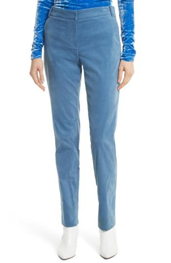 Women's Tibi Moleskin Stretch Cotton Skinny Pants