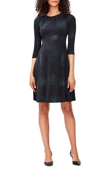 Women's Leota 'simone' Empire Waist Jersey Maternity Dress - Green