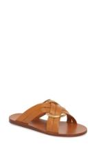 Women's Chloe Rony Crisscross Flat Sandal Us / 35eu - Brown