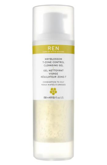 Ren Mayblossom T-zone Control Cleansing Gel