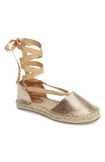Women's Topshop Wrap D'orsay Espadrille .5us / 35eu - Black