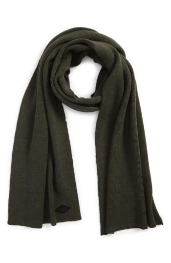 Men's Rag & Bone Addison Merino Wool Scarf, Size - Green