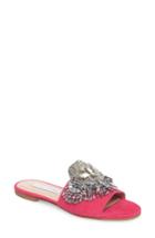 Women's James Chan Jallie Crystal Embellished Slide M - Pink