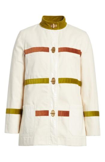 Women's Tory Burch Cadyn Jacket - Ivory