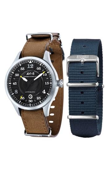 Men's Avi-8 'hawker Hurricane' Automatic Watch, 43mm