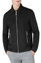 Men's Topman Harrington Jacket, Size - Black