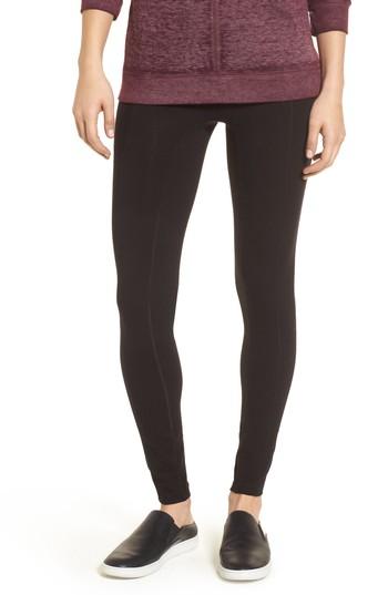 Women's Hue Hold It High Waist Leggings - Black