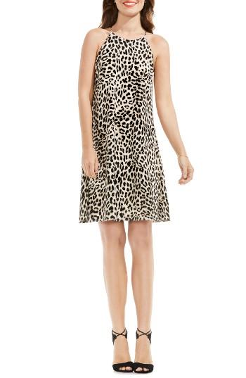 Women's Vince Camuto Leopard Print Shift Dress