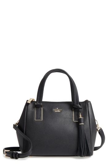 Kate Spade New York Kingston Drive - Small Alena Leather Satchel - Black