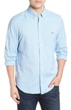 Men's Vineyard Vines Boldwater Regular Fit Plaid Sport Shirt, Size - Green