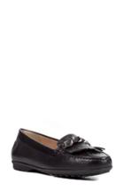 Women's Geox Elidia Moccasin Loafer Us / 35eu - Black
