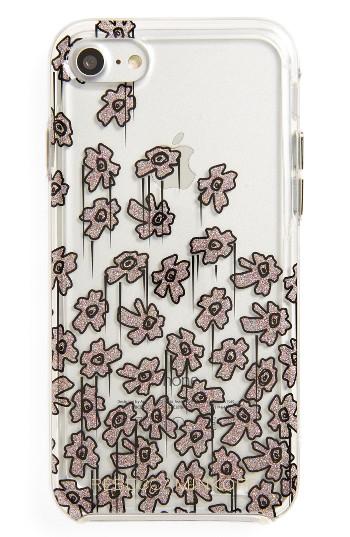 Rebecca Minkoff Glitter Flower Iphone 7 Case -