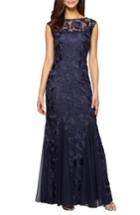 Women's Alex Evenings Tulle Mermaid Gown